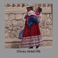 Chivay street life